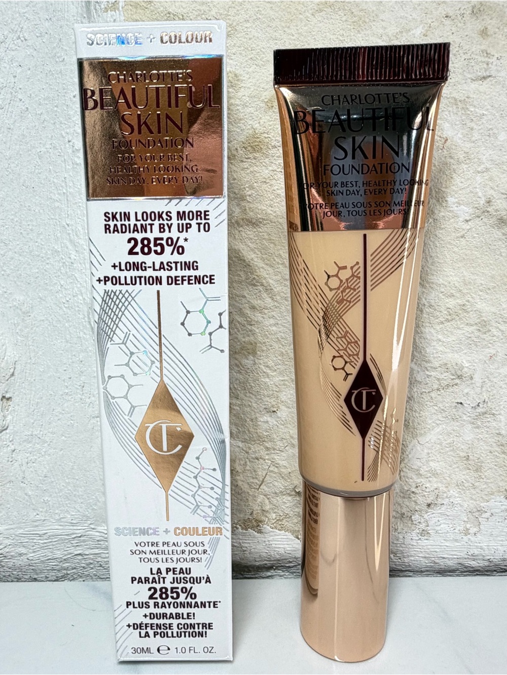 ⭐ CHARLOTTE TILBURY CHARLOTTE’S BEAUTIFUL SKIN FOUNDATION - 1 NEUTRAL